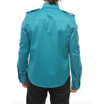 Bicolor Elastane Dress Shirt