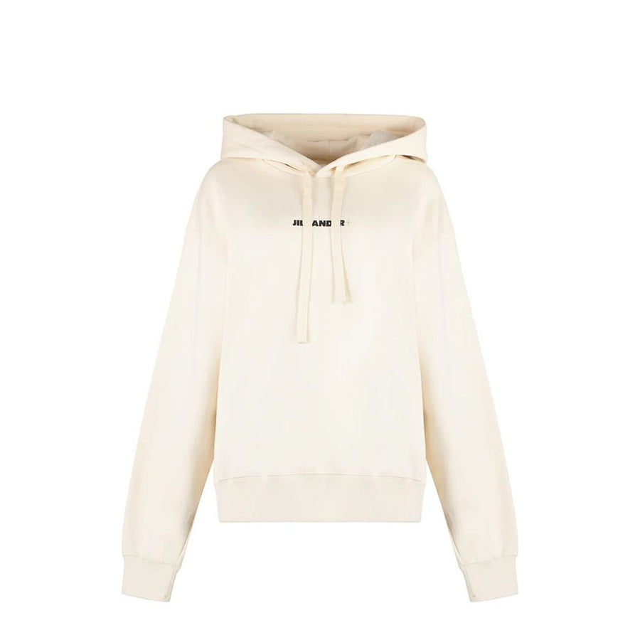 White Cotton Sweatshirt