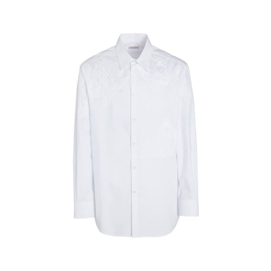 White Cotton Dress Shirt