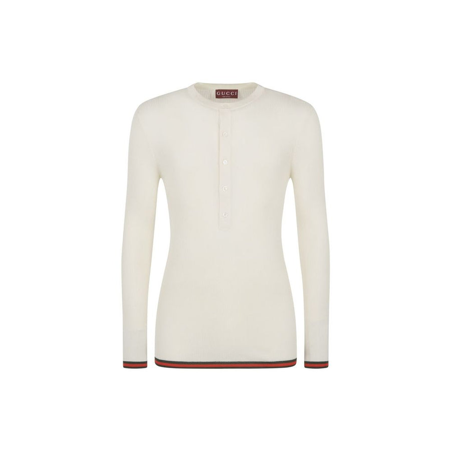 White Silk T-Shirt