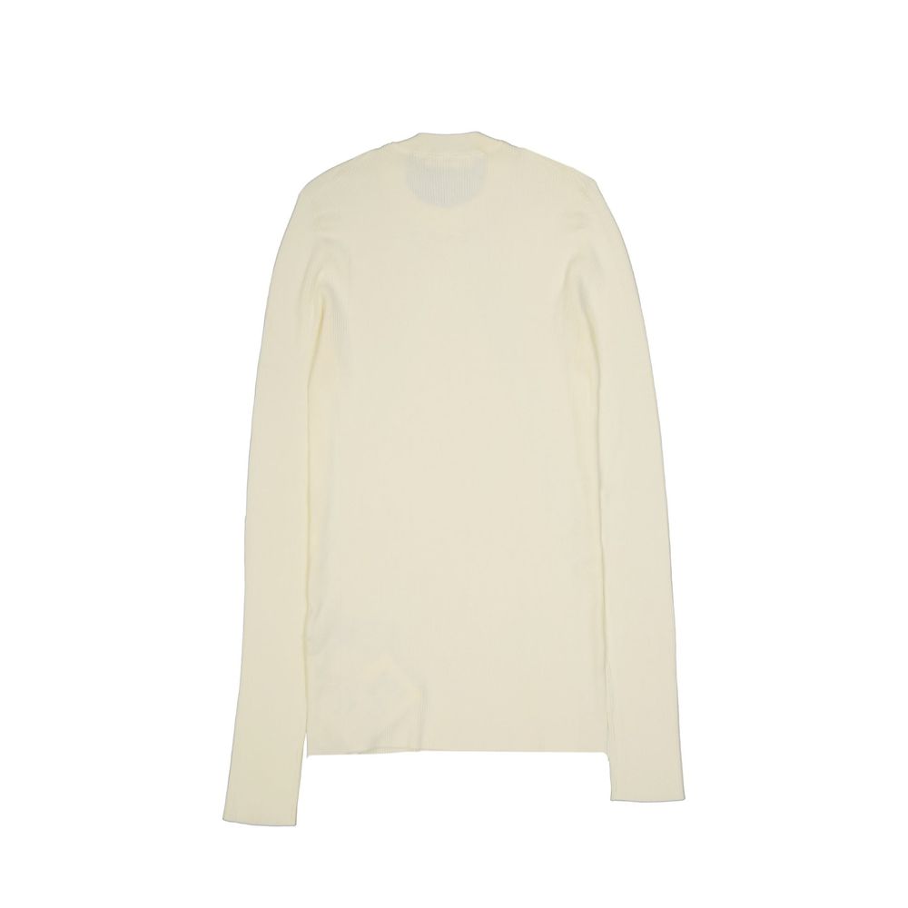 White Cotton Sweatshirt