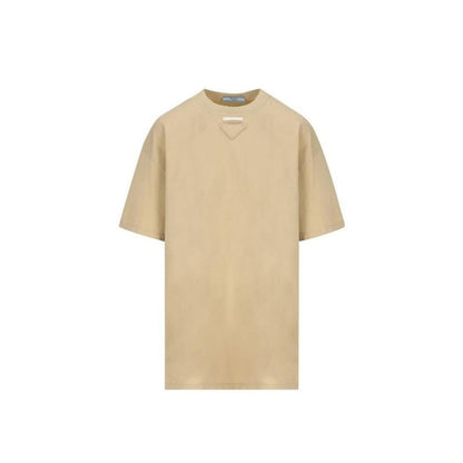 Beige Cotton T-Shirt