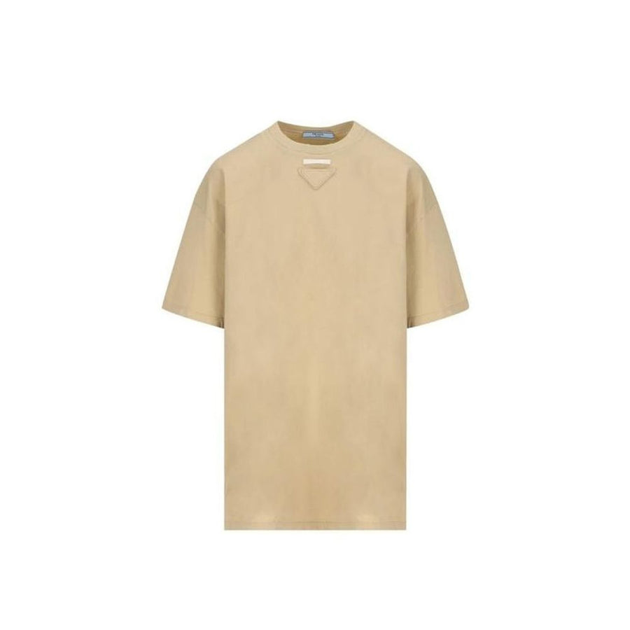 Beige Cotton T-Shirt