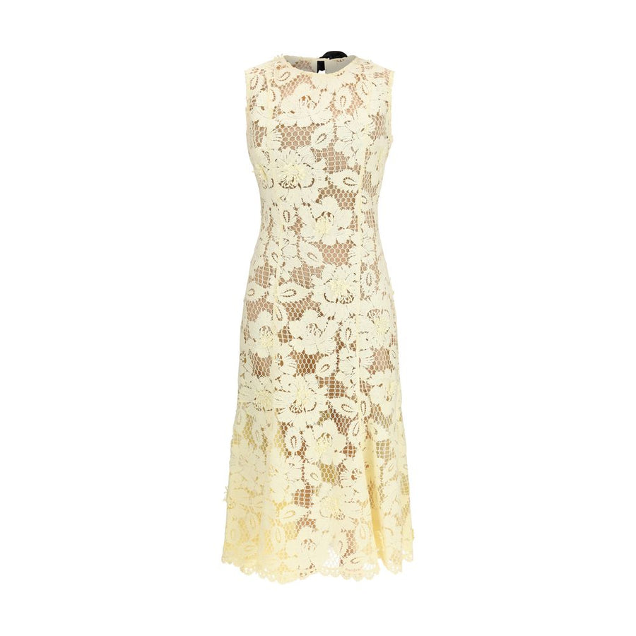 Bicolor Polyester Casual Dress