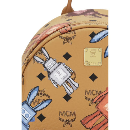 Beige Lamb Ovis Aries Aries Backpack