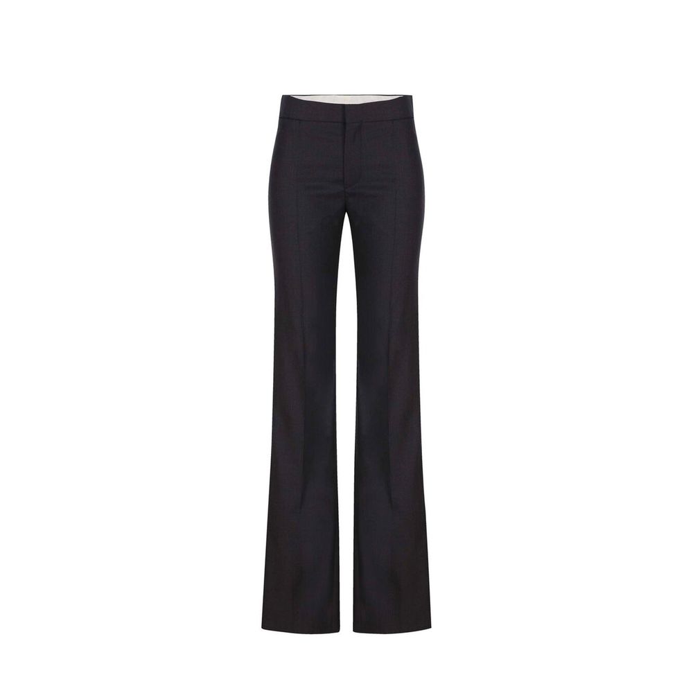 Gray Wool Dress Pants