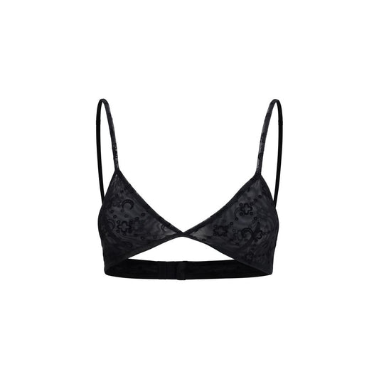 Black Polyamide Bra