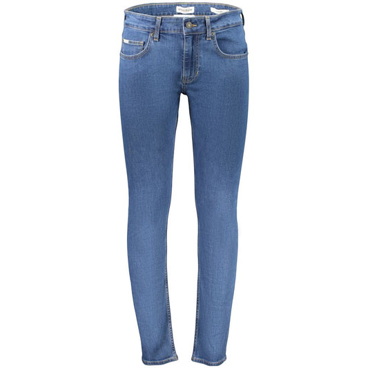 Blue Cotton Men's Jean