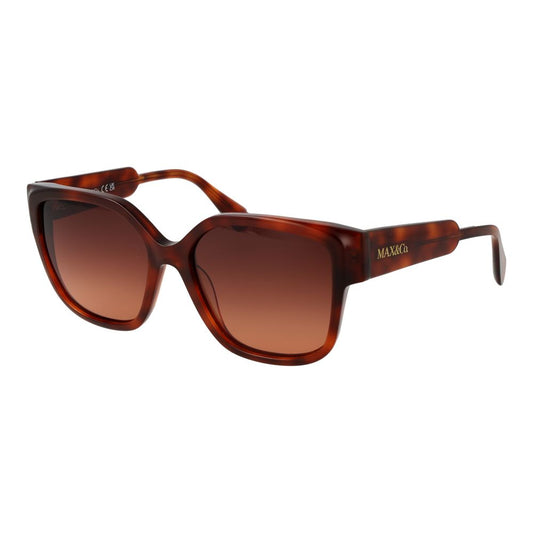 Brown Plastic Sunglasses