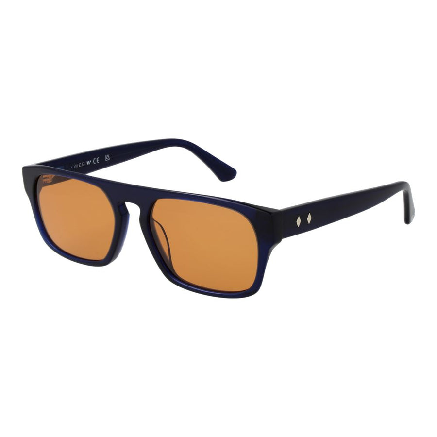 Blue Plastic Sunglasses