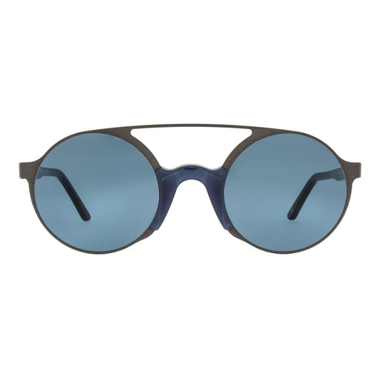 Gray Metal Sunglasses