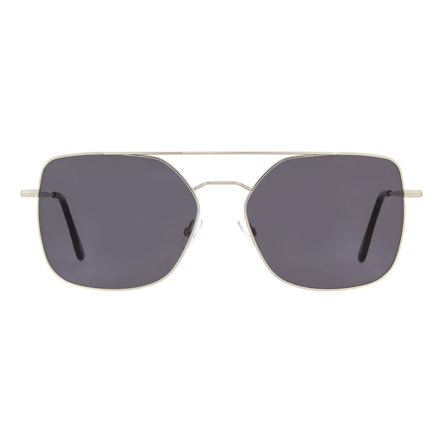 Silver Metal Sunglasses