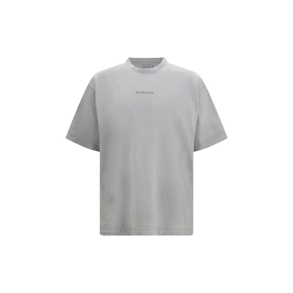 Gray Cotton T-Shirt