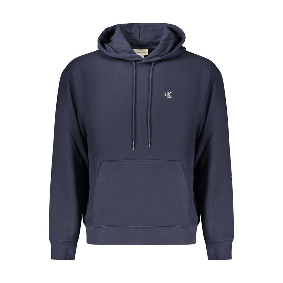 Blue Cotton Men's Sweatshirt