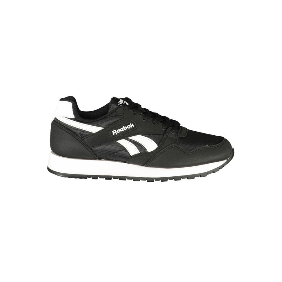 Black Polyester Unisex Sneaker