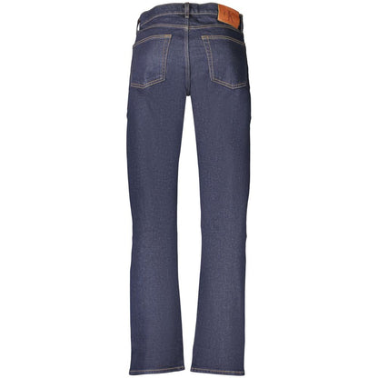 Blue Cotton Men's Jean Crafted for Elegance and Comfort