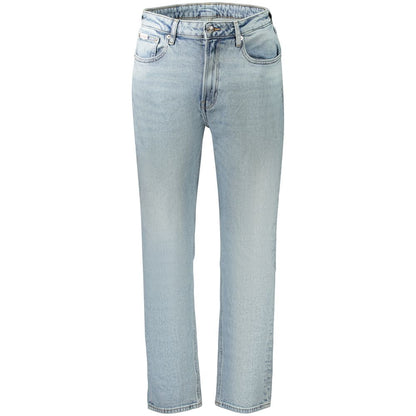 Azzurro Cotton Women's Jeans