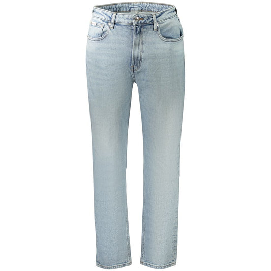 Azzurro Cotton Women's Jeans