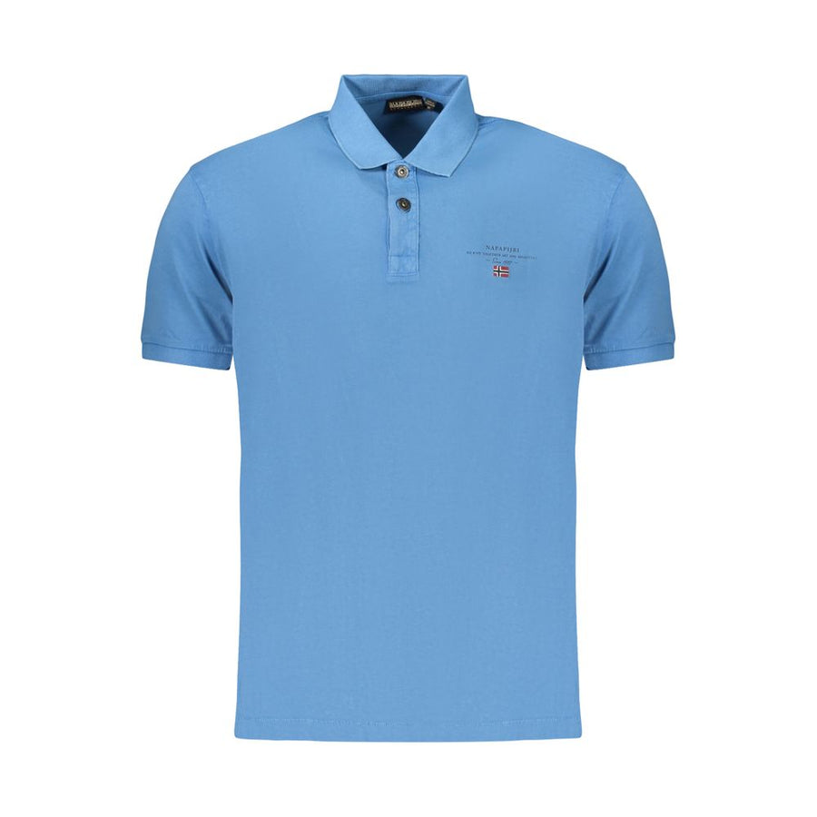 Azzurro Cotton Men Polo