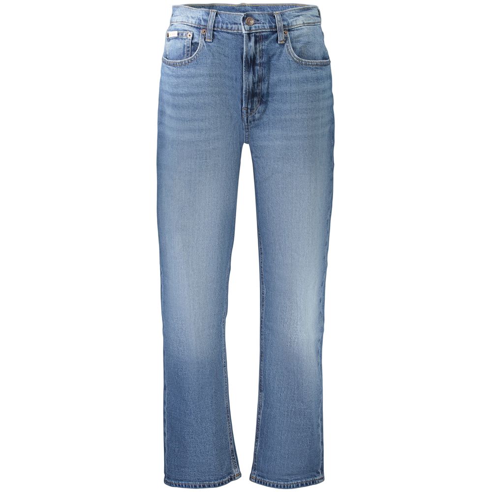 Blue Cotton Women's Jeans