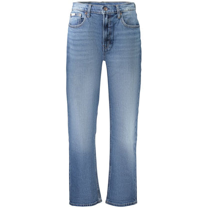 Blue Cotton Women's Jeans