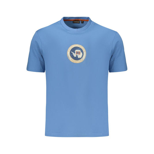 Blue Cotton T-Shirt