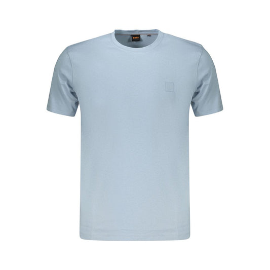 Azzurro Cotton Men's T-Shirt
