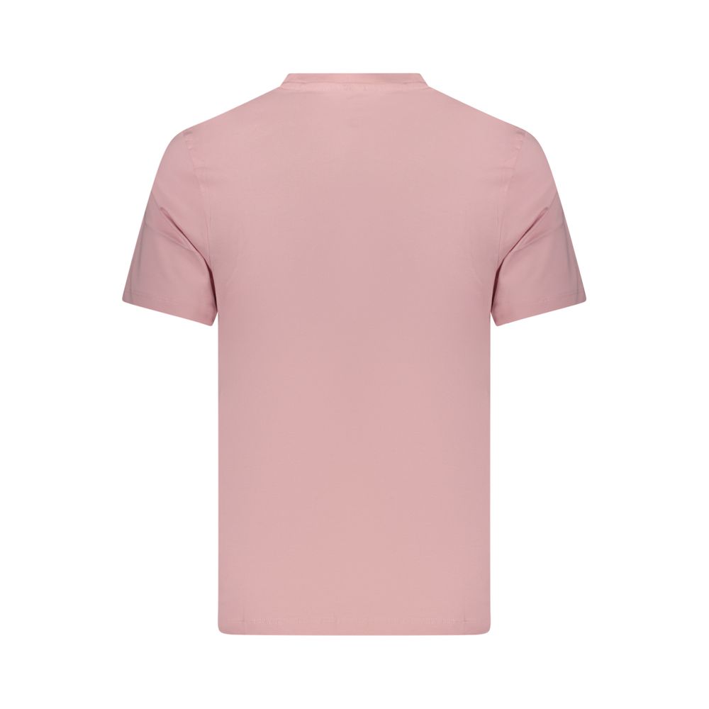 Pink Cotton Men's T-Shirt