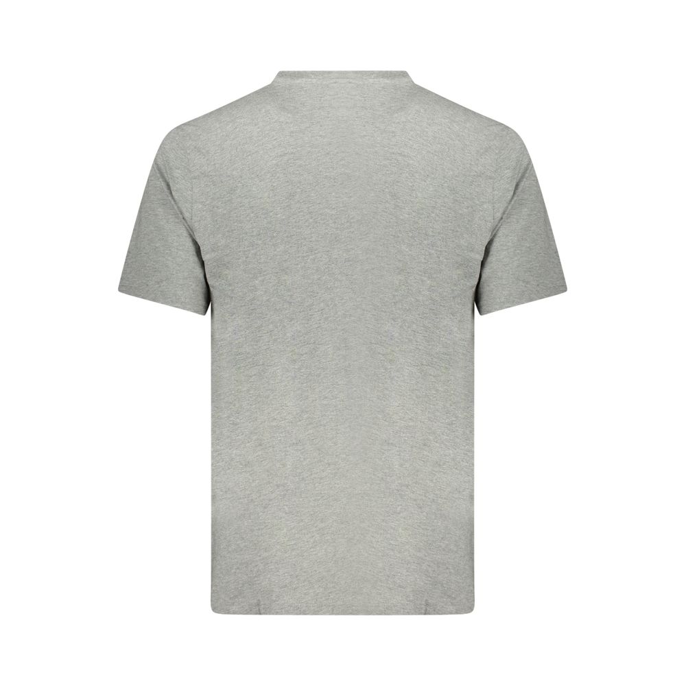 Gray Cotton Men's T-Shirt