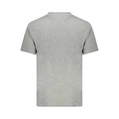 Gray Cotton Men's T-Shirt