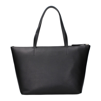 Black Leather Shoulder Bag