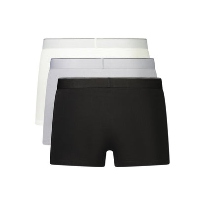 Grey Cotton Men's Boxer