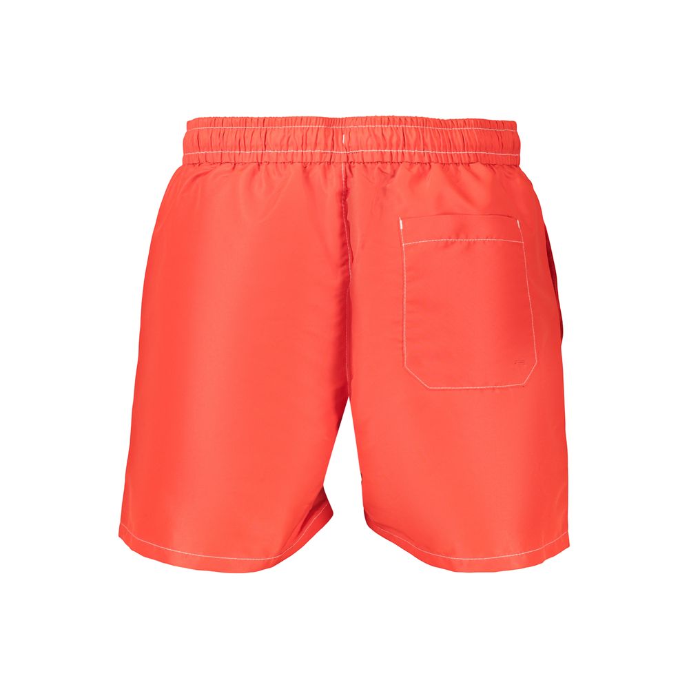 Rosso Polyester Men's Swim Short