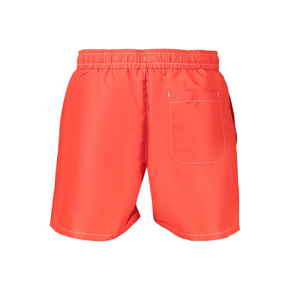 Rosso Polyester Men's Swim Short