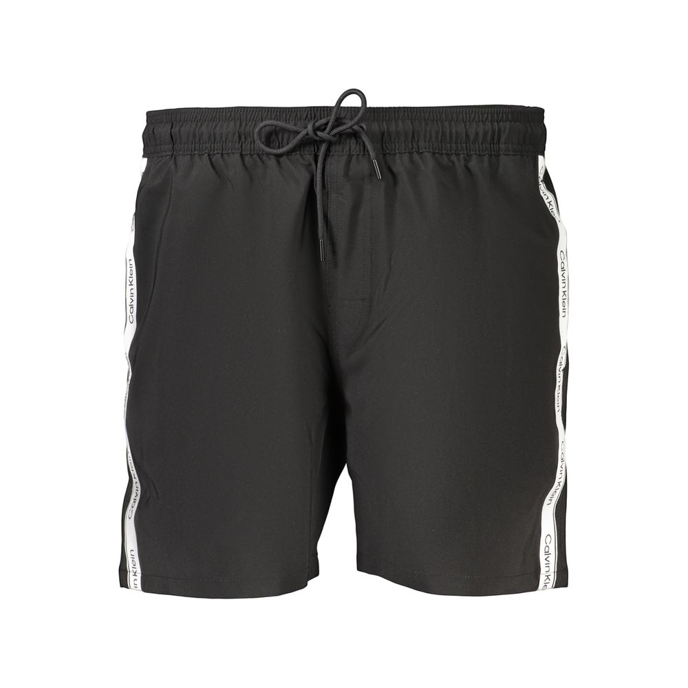 Nero Polyester Men's Boxer Shorts