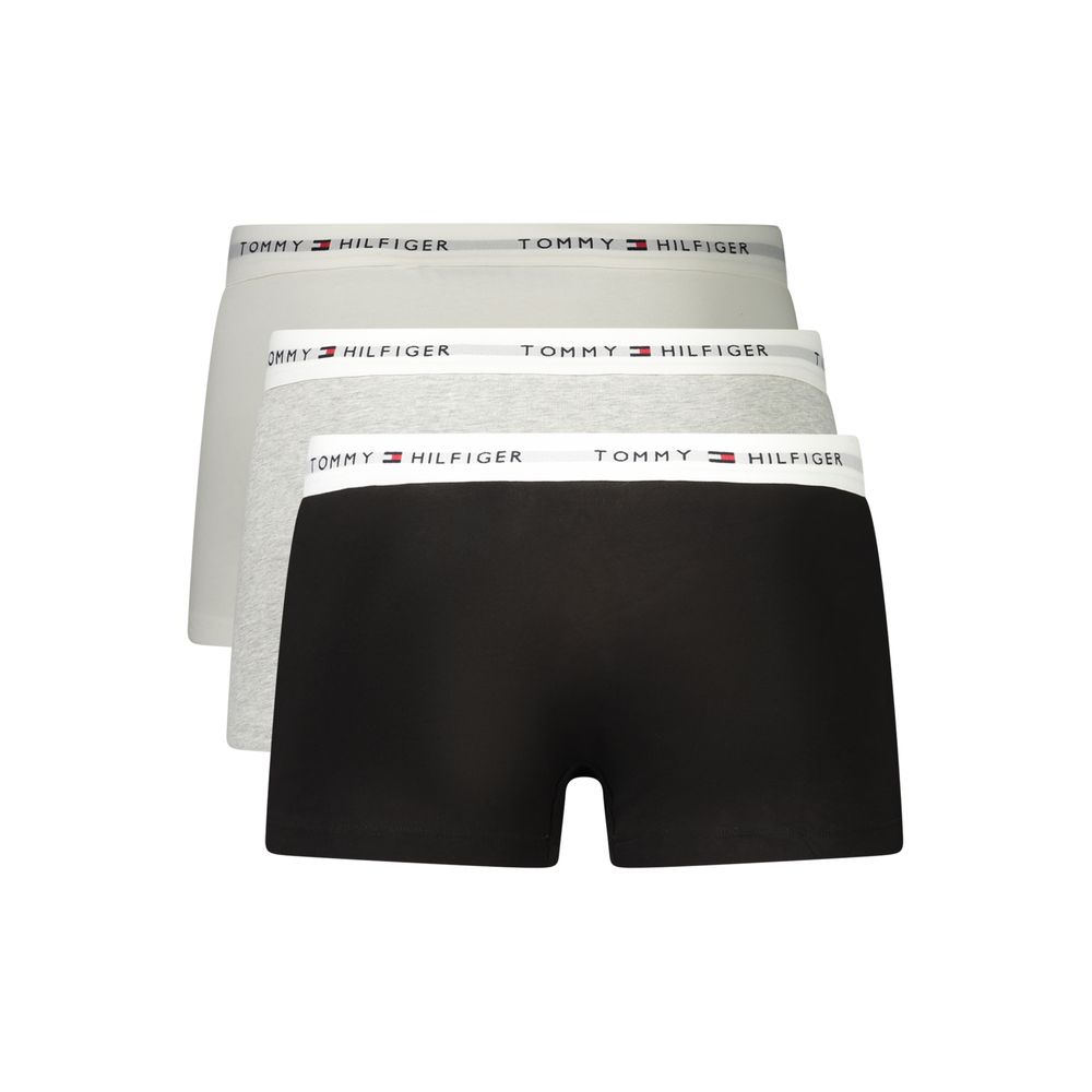 Grey Cotton Men's Boxer