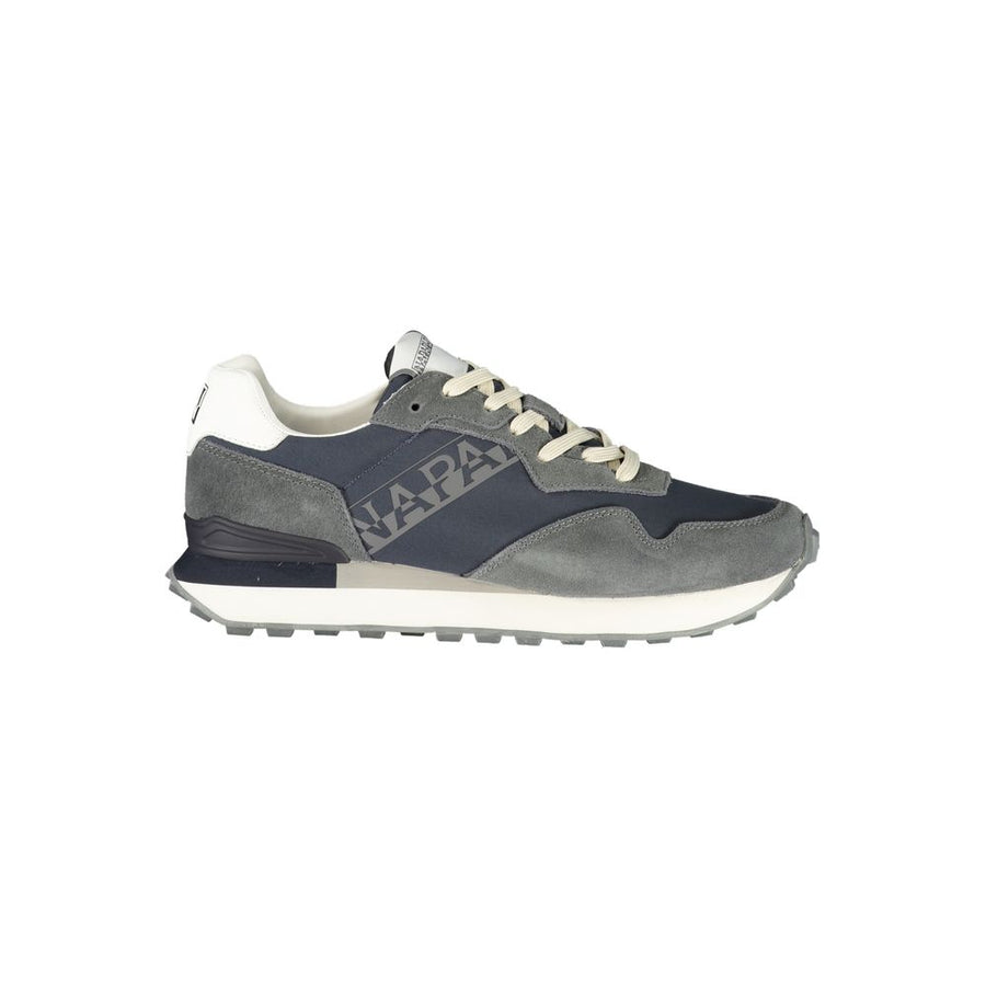 Blue Poliuretano Men's Sneaker