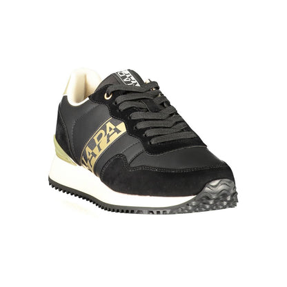 Nero Polyurethane Women's Sneaker