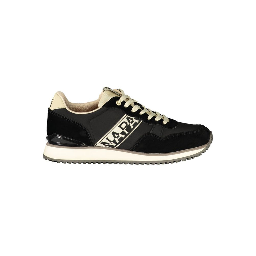 Nero Polyester Uomo Sneaker