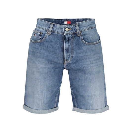 Blu Cotton Men's Short Jeans