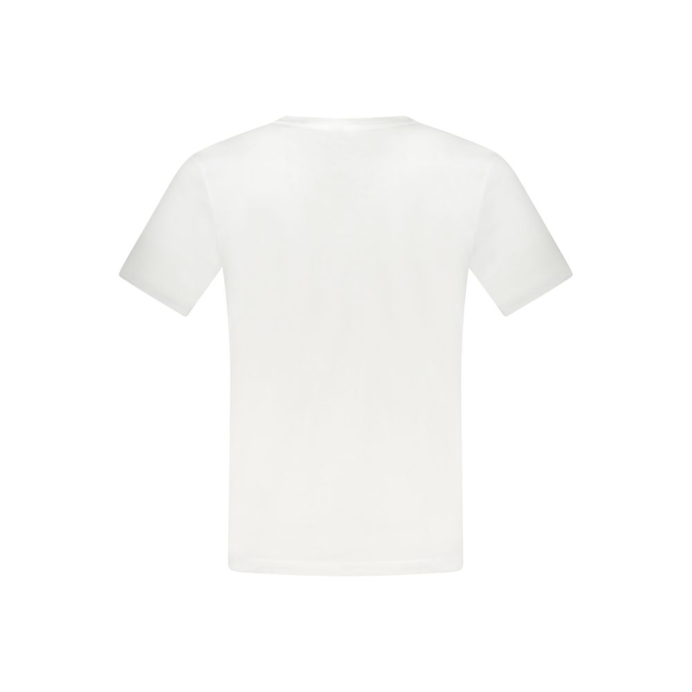 Bianco Cotton Uomo T-Shirt