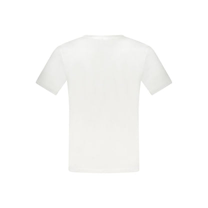 Bianco Cotton Uomo T-Shirt