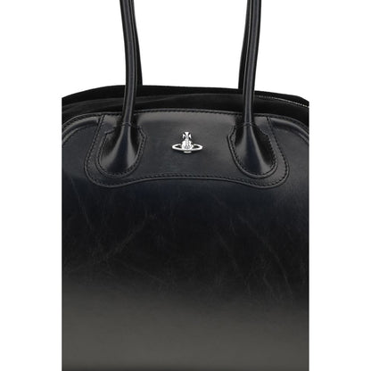 Black Calf Leather Bos Taurus Shoulder Bag