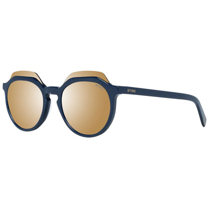 Blue Plastic Sunglasses
