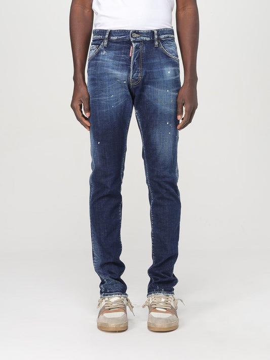Blue Denim Relaxed Fit Jeans