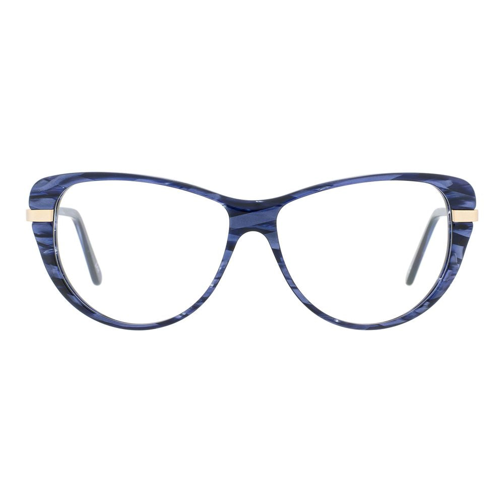 Blue Metal & Plastic Glasses (Frames)