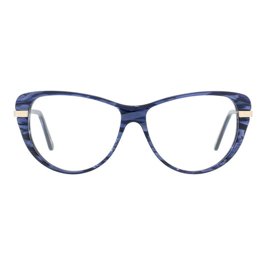 Blue Metal & Plastic Glasses (Frames)