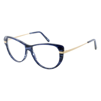 Blue Metal & Plastic Glasses (Frames)