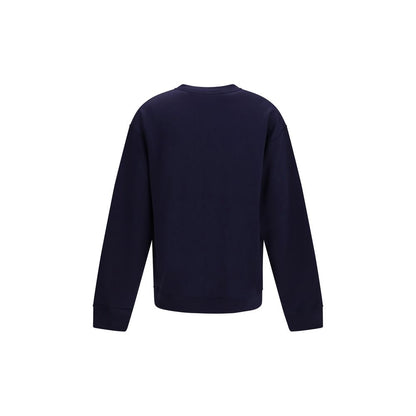 Blue Cotton Sweatshirt