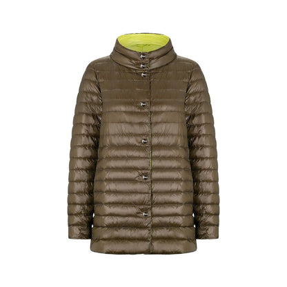 Bicolor Polyamide Coat
